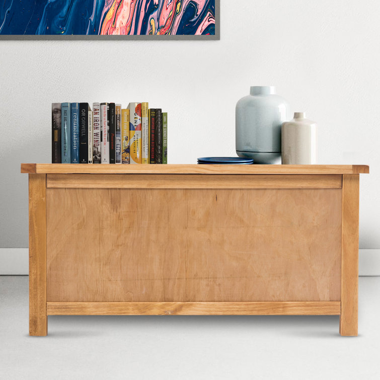 Red Barrel Studio® Wood Flip Top Storage Bench & Reviews Wayfair